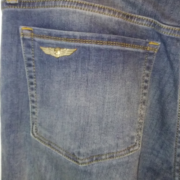 Rock & Republic medium wash skinny jeans size 16 - Picture 5 of 9